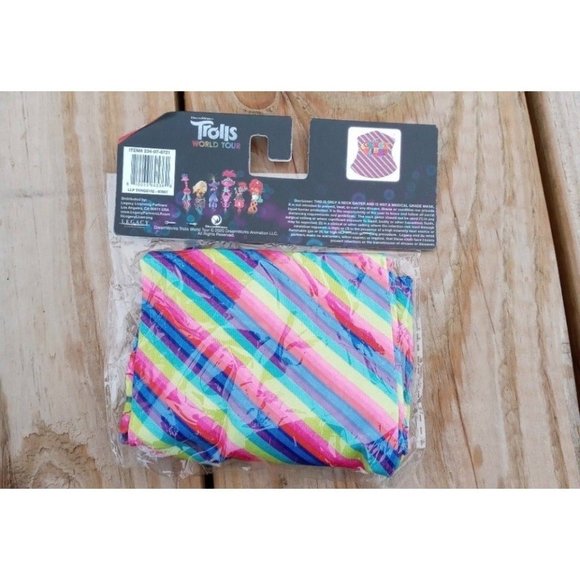 Trolls Neck Gaiter/Mask (set of 4) - Picture 2 of 3